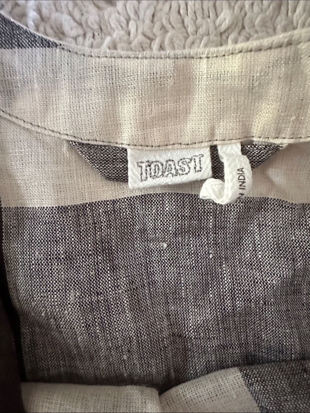 TOAST brand linen tank top size 16 - Picture 2 of 3